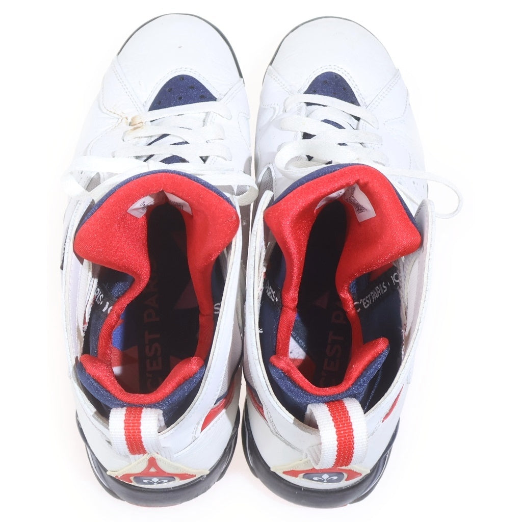 NIKE(ナイキ) ×PSG AIR JORDAN 7 RETRO ピーエスジー エア ジョーダン レトロ ハイカットスニーカー ホワイト US9/27cm CZ0789-105