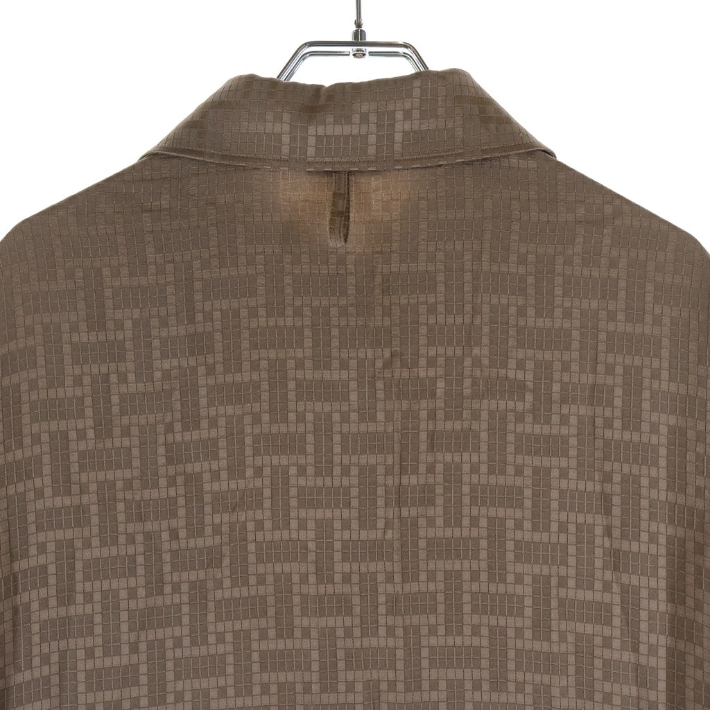HERMES(エルメス) ロングワンピースシャツ ブラウン #36 4H0580DC レディース
