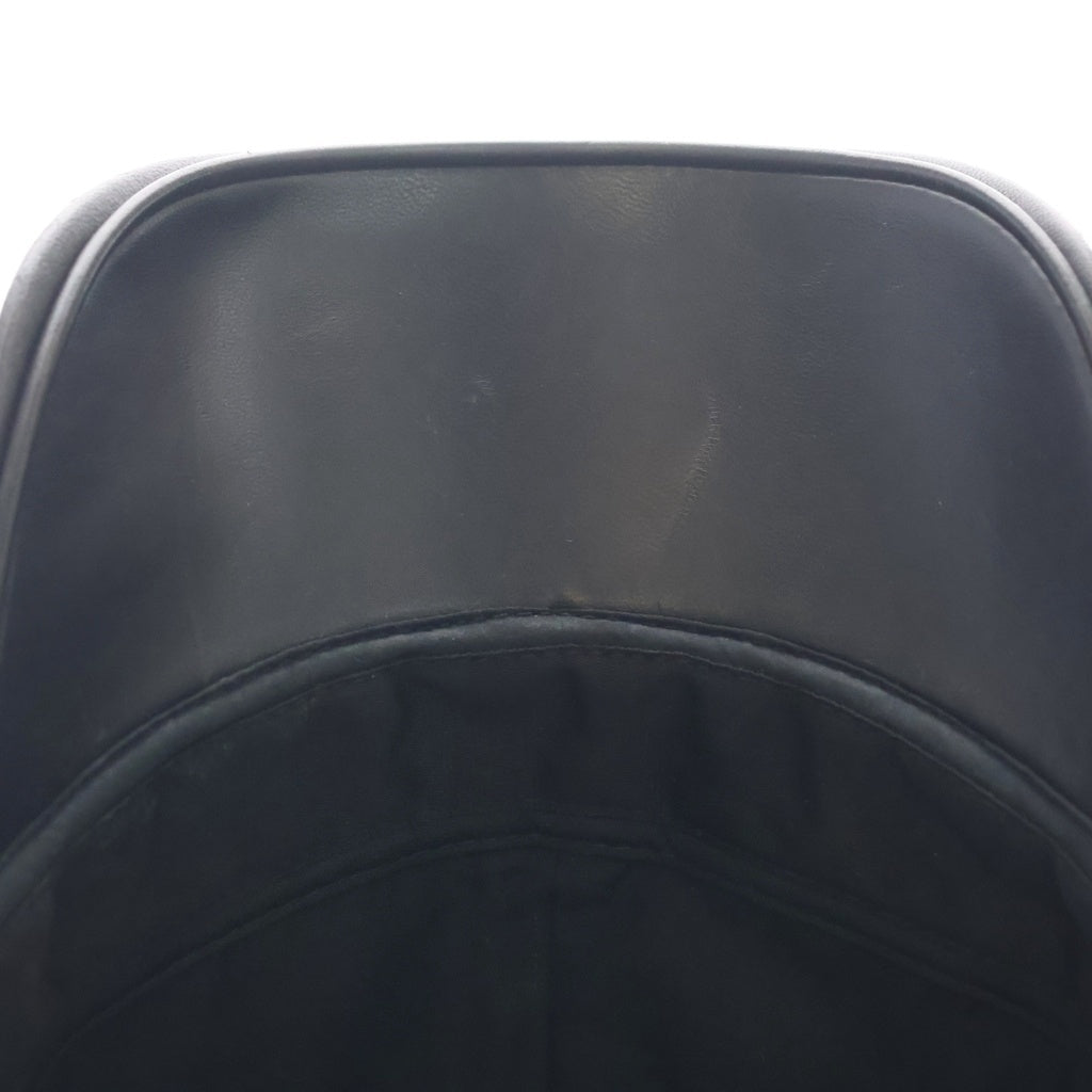 LOUIS VUITTON(ルイヴィトン) LV Dual Leather Cap M7170M デュアル レザーキャップ ブラック