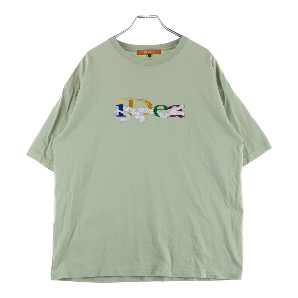 IDEASWAM(イデアスワム) OUROBOROS LOGO TEE ウロボロス ロゴ刺繍 半袖 