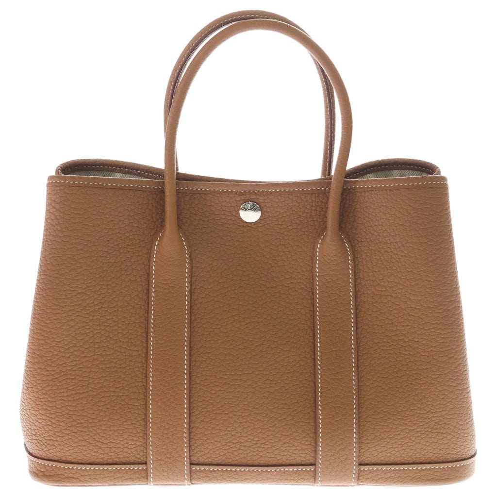 HERMES(エルメス) ガーデンパーティTPM ゴールド ネゴンダ レザー 