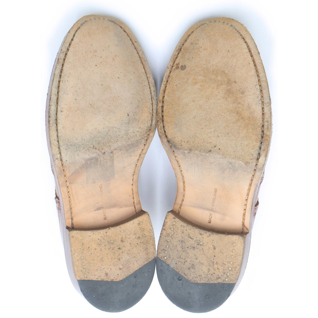 Tricker's(トリッカーズ) バートン ウィングチップ レザーシューズ ブラウン #8 M5633