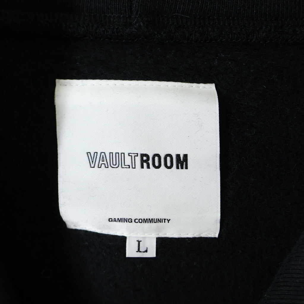 VAULTROOM(ボルトルーム) VAULT ROOM パーカー フーディー ブラック 初音ミク #L