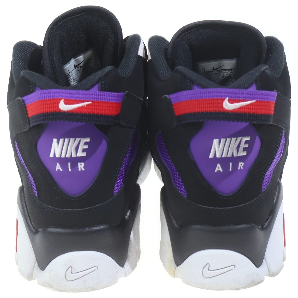 NIKE(ナイキ) Nike Air Barrage Mid Raptors スニーカー ブラック×パープル #28.5 CD9329-001