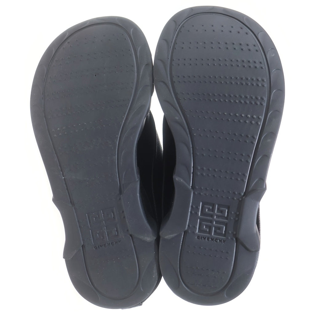 GIVENCHY(ジバンシィ) シャークロック バイカーアンクルレザーブーツ ブラック #36 レディース
