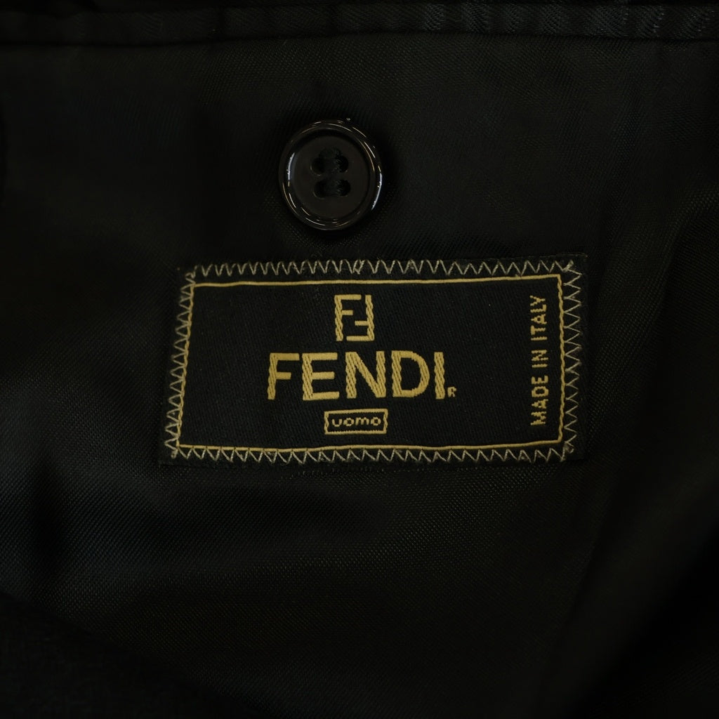 FENDI(フェンディ) ウールテーラードジャケット ブラック レディース