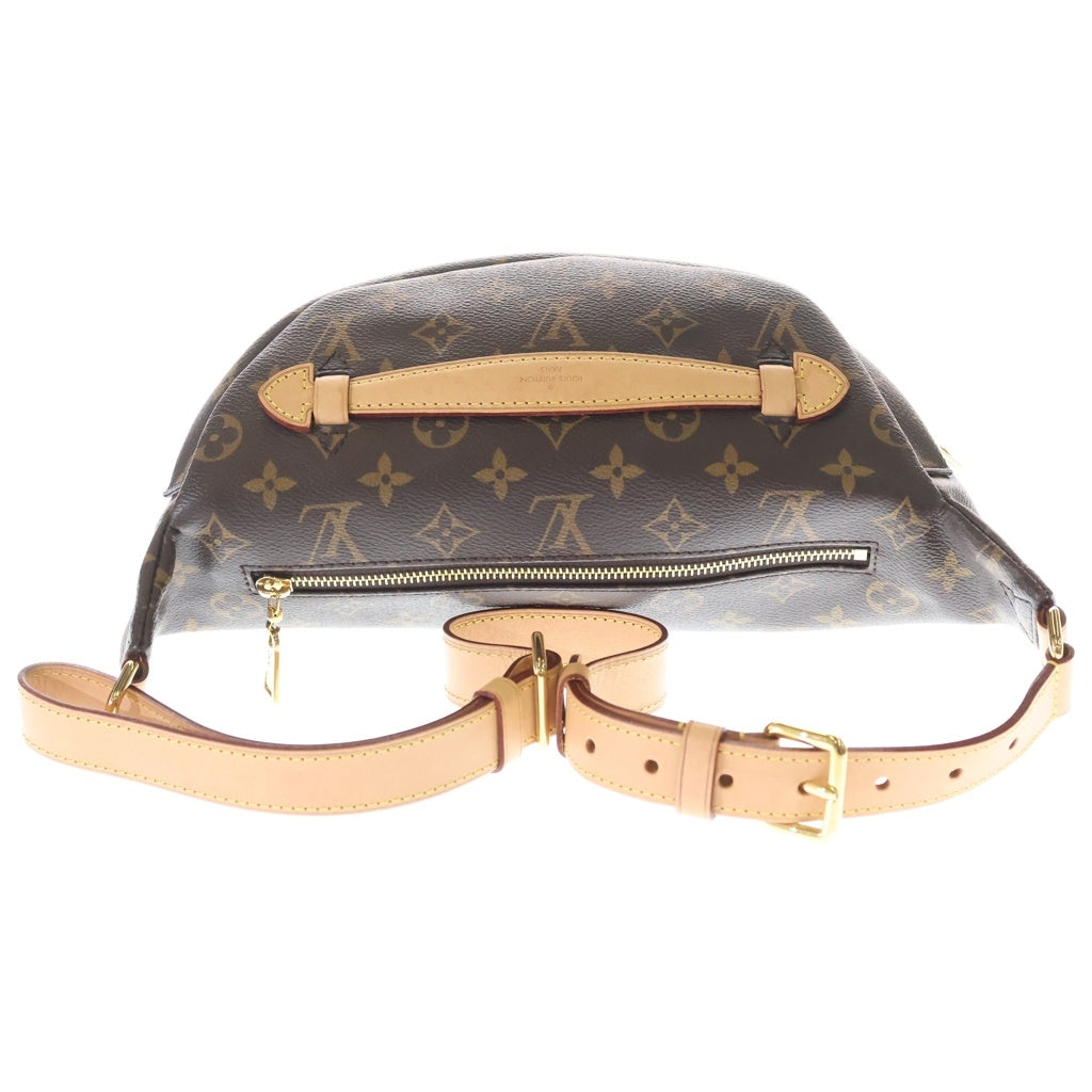LOUIS VUITTON(ルイヴィトン) バムバッグ モノグラム PVC レザー ショルダー ボディバッグ ブラウン M43644 レディース