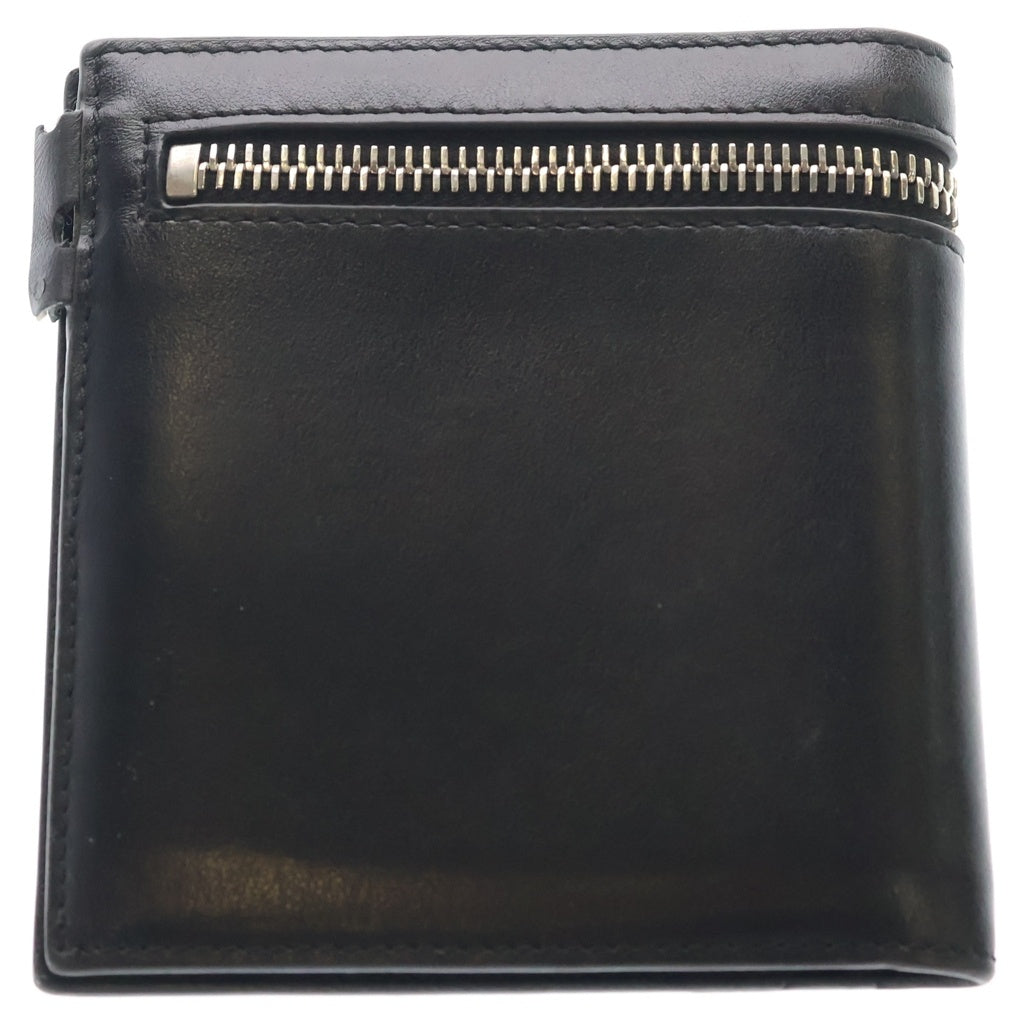OFF-WHITE(オフホワイト) METEOR CARDHOLDER メテオ カードホルダー カードケース 二つ折り財布 レザー ブラック OMNC034F21LEA0011001