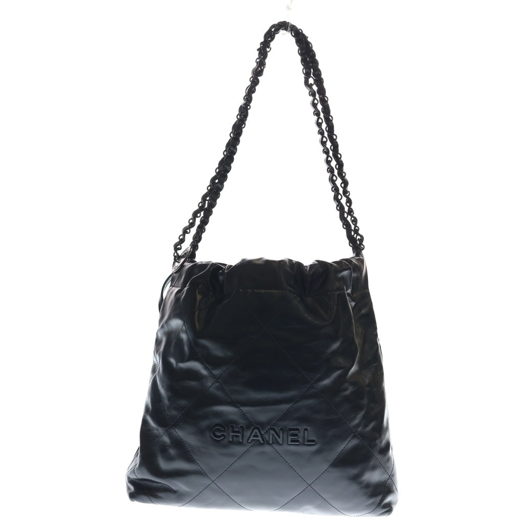 CHANEL(シャネル) シャネル22 スモール カーフスキン レザー ソー 