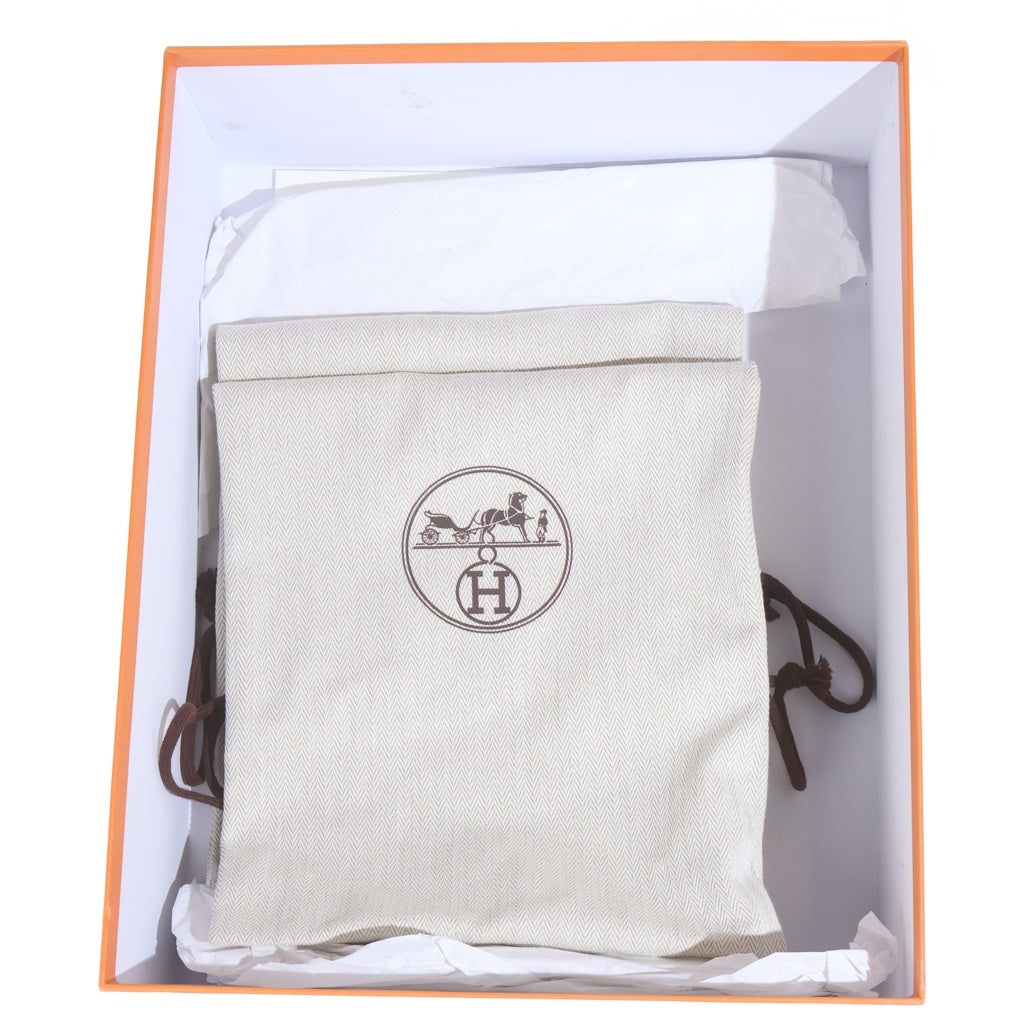 HERMES(エルメス) モカシン ルーブル ローファー カーフレザー Hロゴ 革靴 ブラック LC1 2521342 レディース
