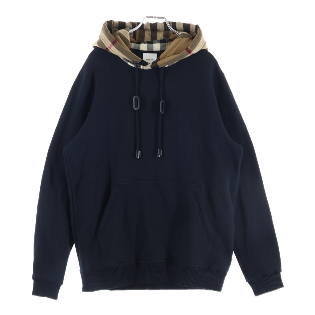 BURBERRY(バーバリー) ノバチェック フーディー パーカー ブラック #S