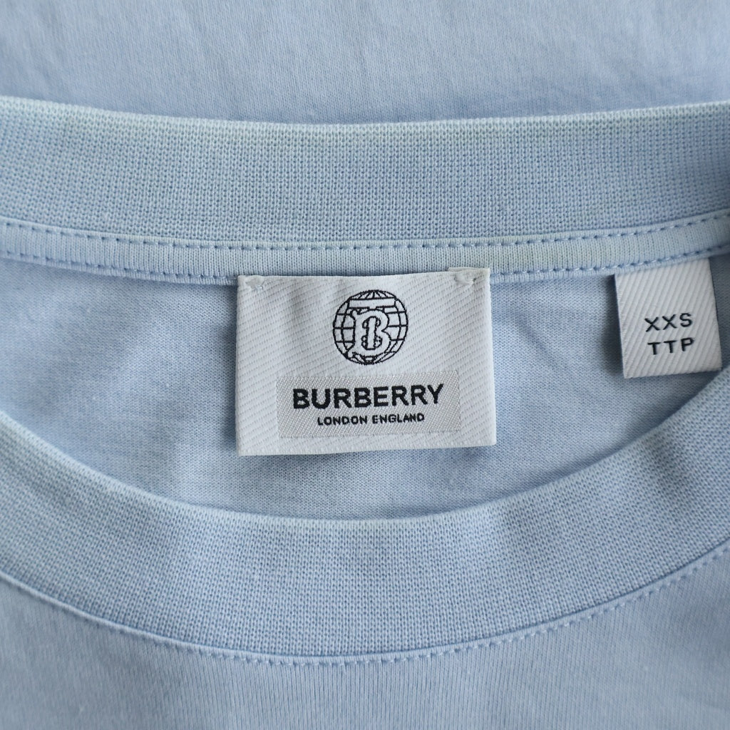 BURBERRY(バーバリー) バックプリントTシャツ ライトブルー #XXS