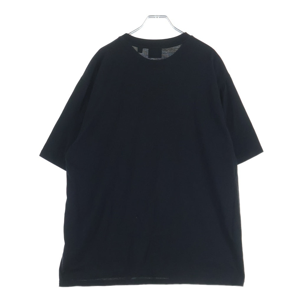 BURBERRY(バーバリー) フロントロゴプリント Tシャツ ブラック #L