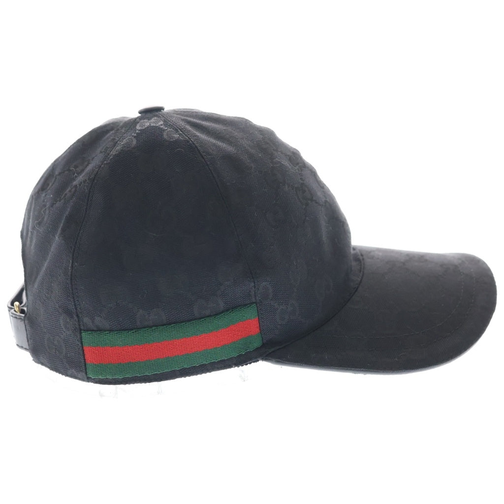 GUCCI(グッチ) ベースボールキャップ 帽子 ブラック