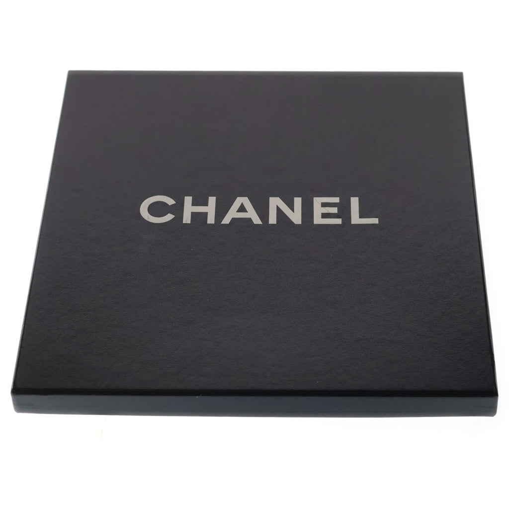 CHANEL(シャネル) ココマーク 総柄プリント シルク スカーフ アイボリー/レッド レディース