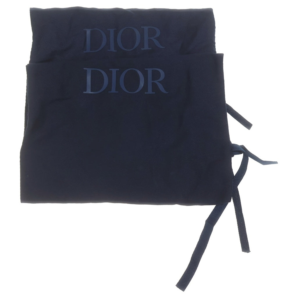 Christian Dior(クリスチャンディオール) オブリーク ローカットスニーカー シューズ レザー ロゴ ホワイト レディース