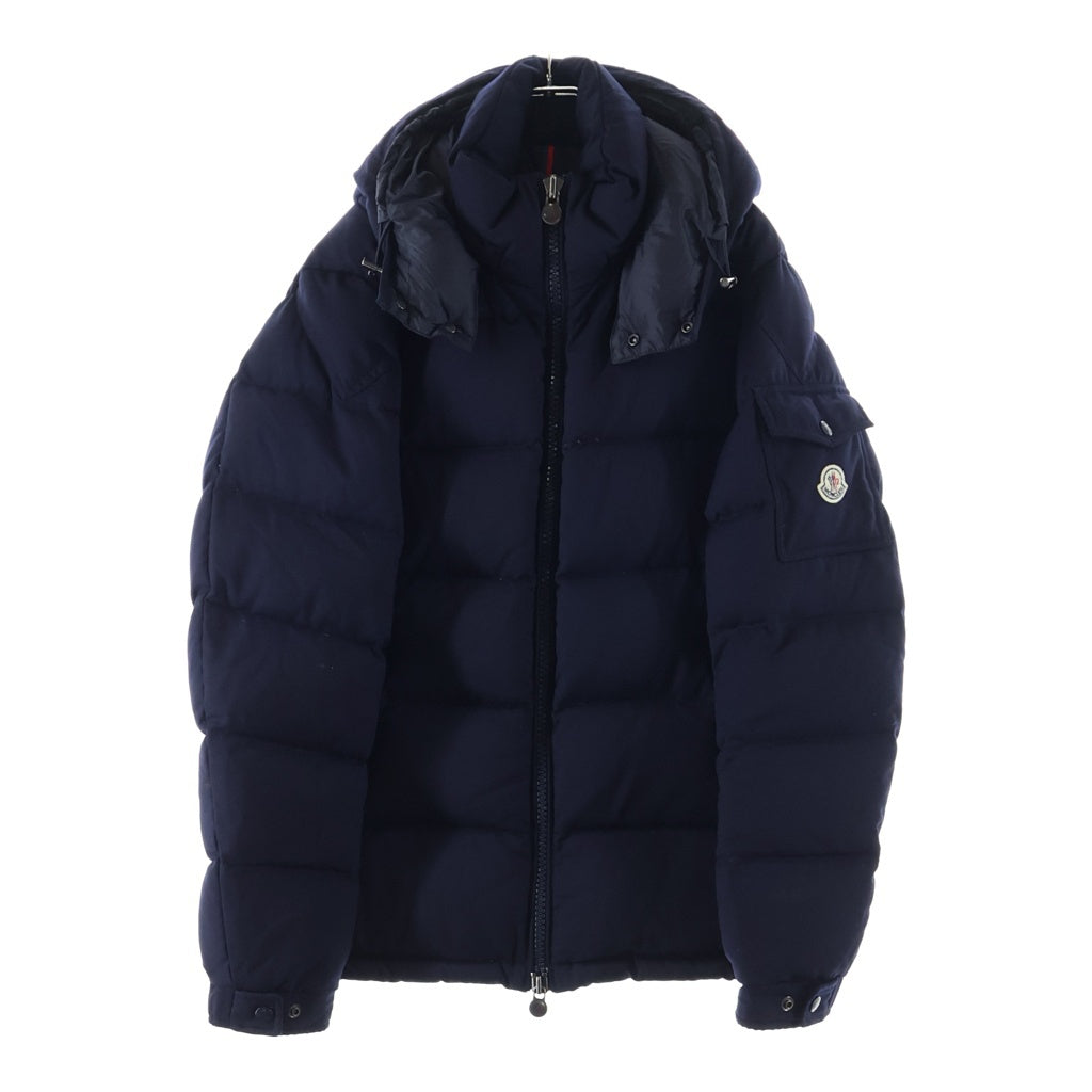 MONCLER(モンクレール) Montgenevre モンジュネーブル ウール ダウンジャケット フード付き ネイビー D20914033805 54272 レディース