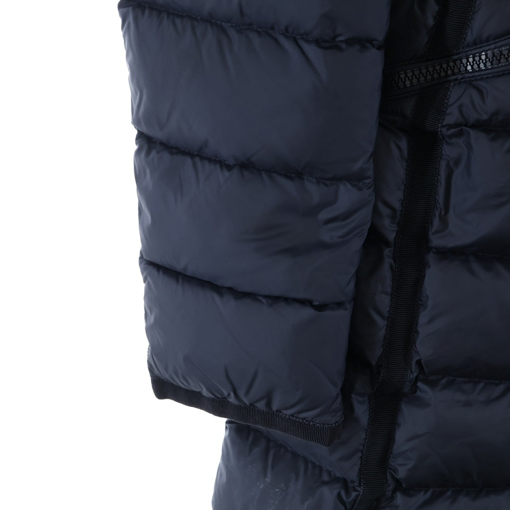 MONCLER(モンクレール) HERMINE エルミンス ダウンジャケット コート フード付き ネイビー E20934930005 53048 レディース