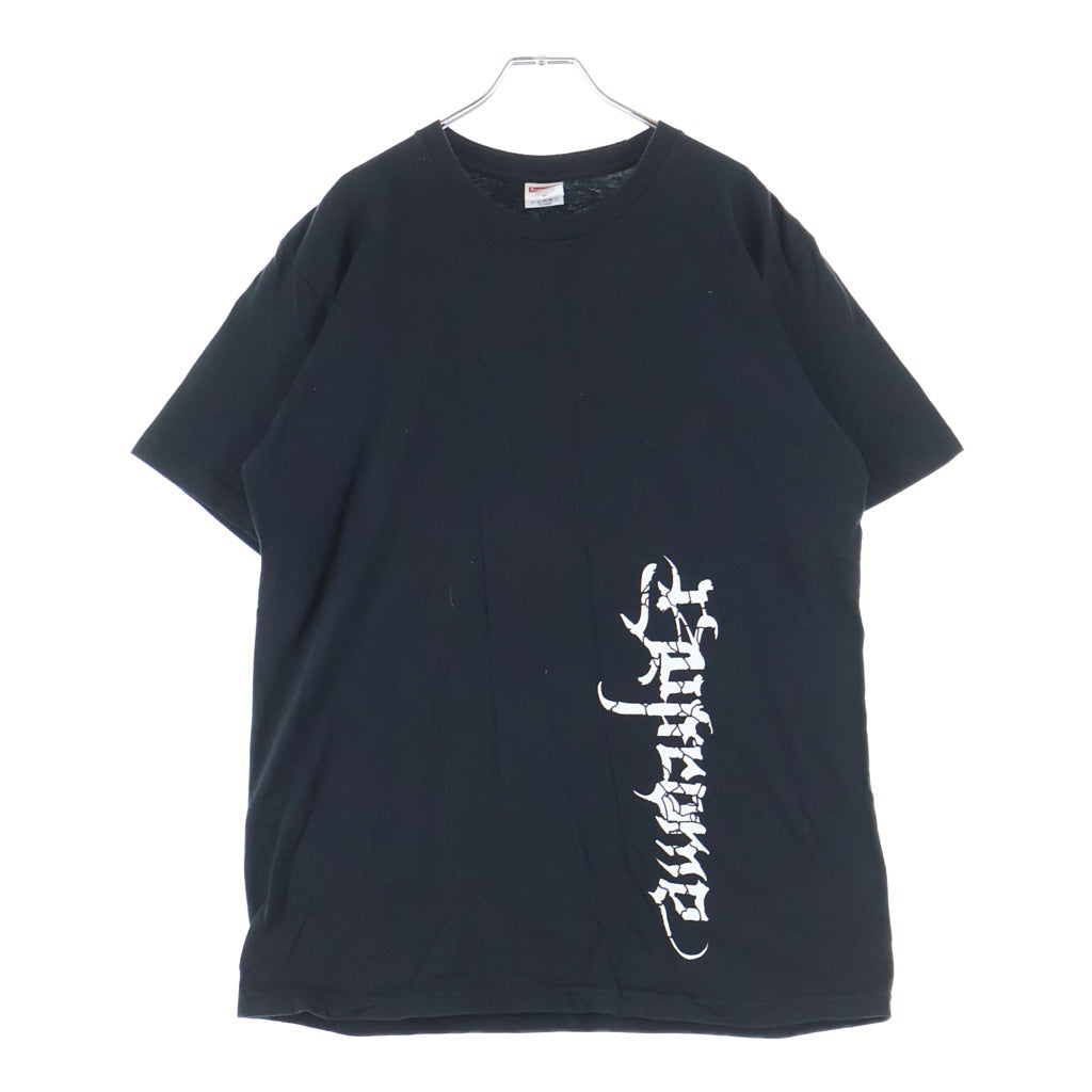 SUPREME(シュプリーム) 24AW Satan Tee サタン ロゴプリント 半袖Tシャツ カットソー ブラック