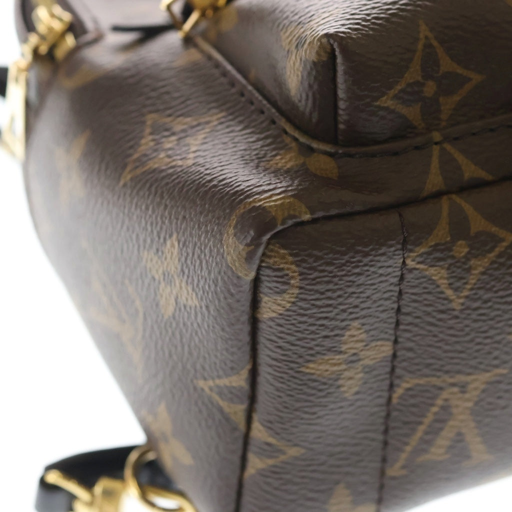 LOUIS VUITTON(ルイヴィトン) パームスプリングス バックパック MINI モノグラム PVC レザー リュックサック ブラウン M44873 レディース