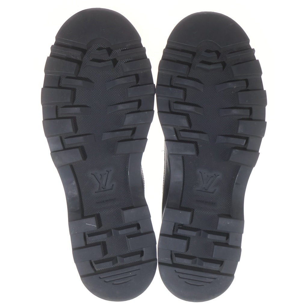 LOUIS VUITTON(ルイヴィトン) Ancle Combat Boots アンクルコンバットブーツ ロングブーツ レザー モノグラム ブラックBM0137