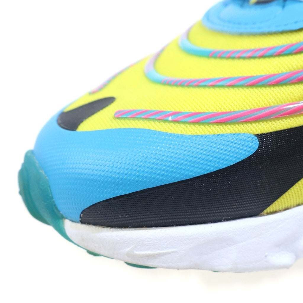 NIKE(ナイキ) AIR MAX 270 REACT ENG エアマックス リアクト ローカットスニーカー イエロー/ブルー US8/26cm CD0113-400