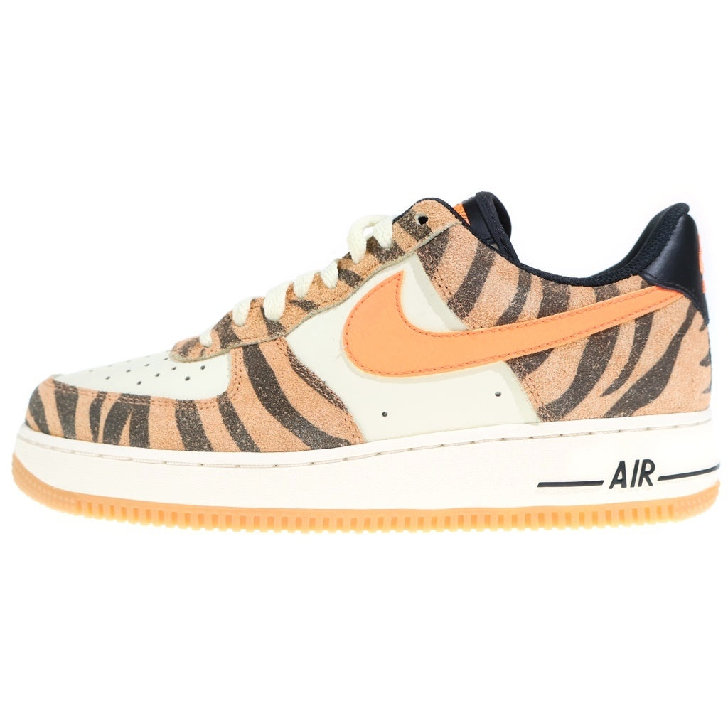 NIKE(ナイキ) AIR FORCE 1 07 PRM DAKTARI エアフォース1 07 プレミアム ダクタリ ローカットスニーカー ホワイト/オレンジ US8/26cm DJ6192-100