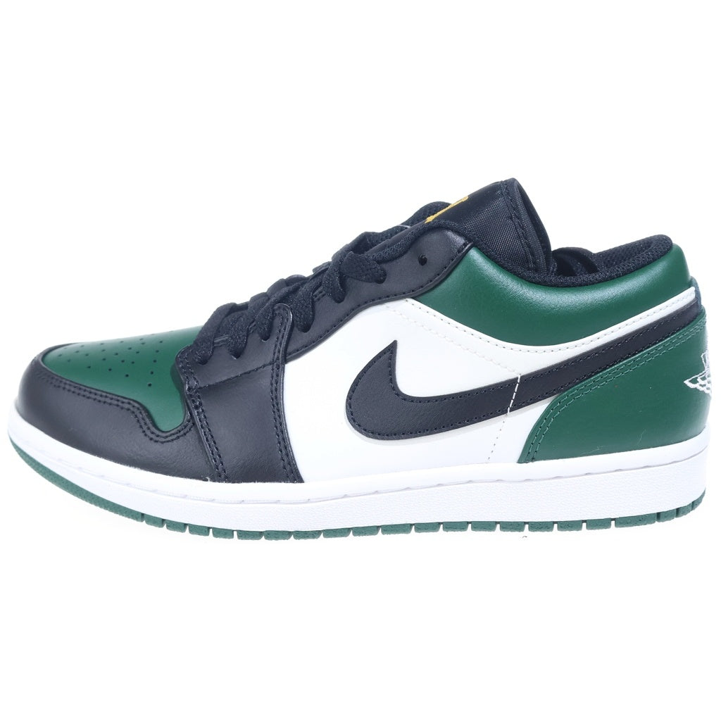 NIKE(ナイキ) AIR JORDAN 1 LOW GREEN TOE エアジョーダン 1 ローカットスニーカー グリーン/ブラック US8/26cm 553558-371