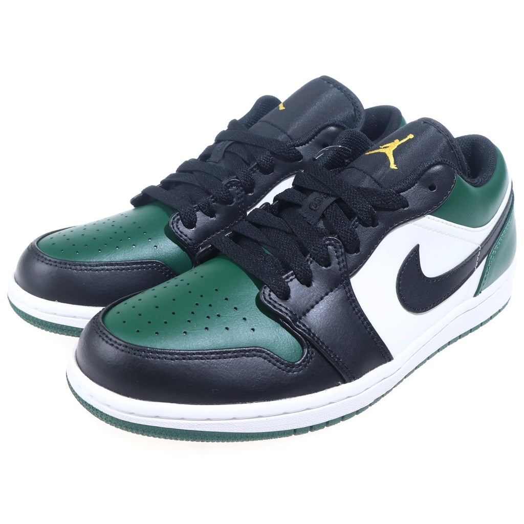 NIKE(ナイキ) AIR JORDAN 1 LOW GREEN TOE エアジョーダン 1 ローカットスニーカー グリーン/ブラック US8/26cm 553558-371