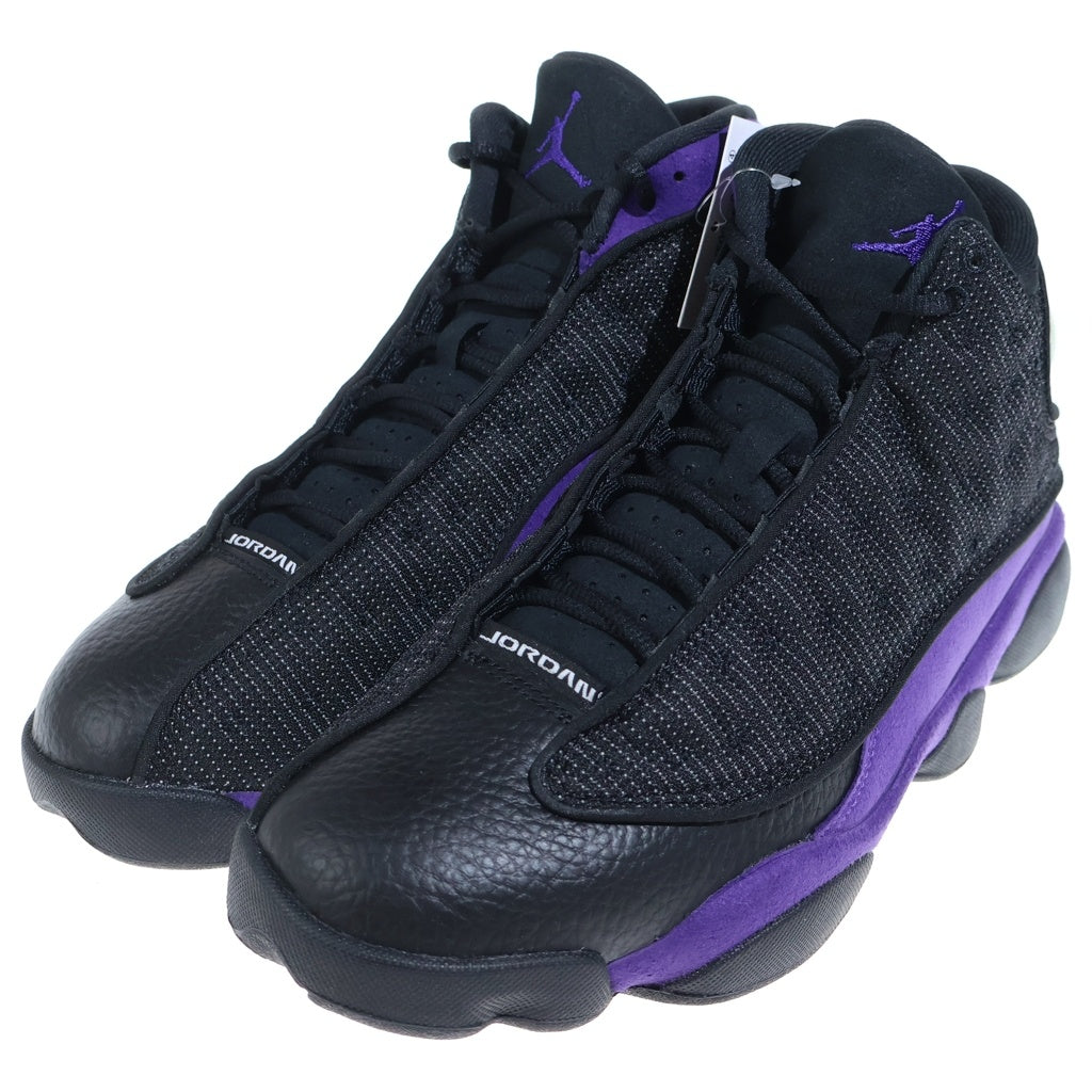 NIKE(ナイキ) AIR JORDAN 13 RETRO エアジョーダン13 レトロ ハイカットスニーカー ブラック/パープル US8/26cm DJ5982-015