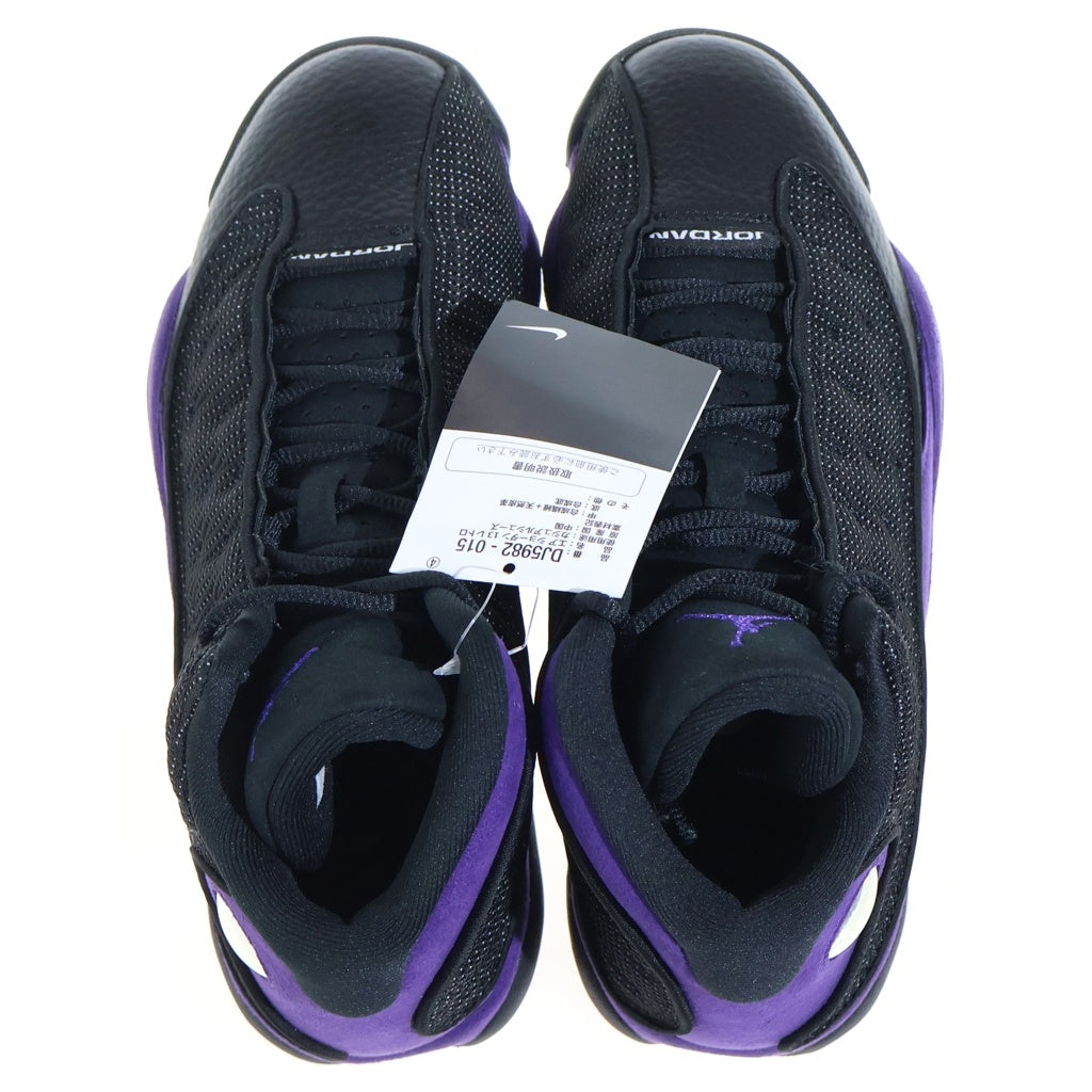 NIKE(ナイキ) AIR JORDAN 13 RETRO エアジョーダン13 レトロ ハイカットスニーカー ブラック/パープル US8/26cm DJ5982-015