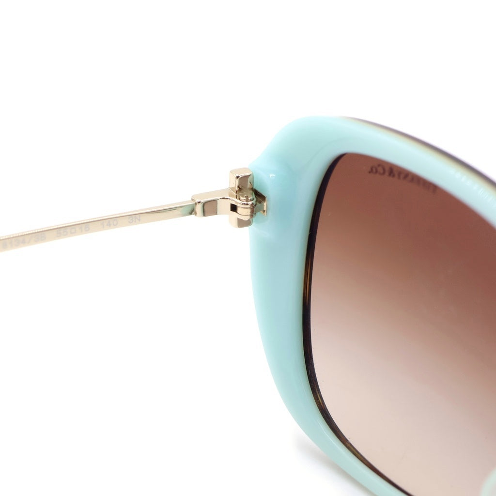 TIFFANY & Co.(ティファニー) サングラス ブラック×ブルー TF4156-F アイウェア レディース