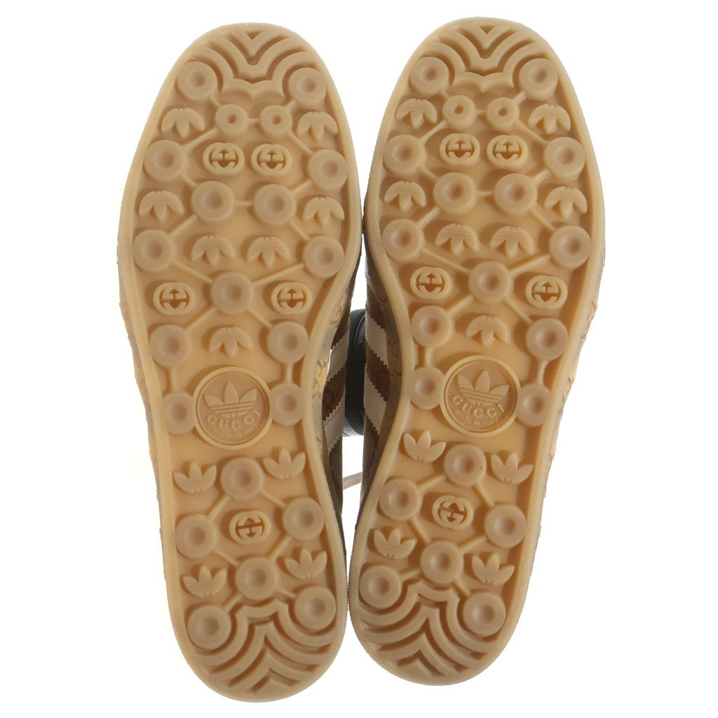 adidas(アディダス) ×GUCCI GAZELLE グッチ ガゼル GGキャンバス ローカットスニーカー ブラウン US10.5/28.5cm HQ8850