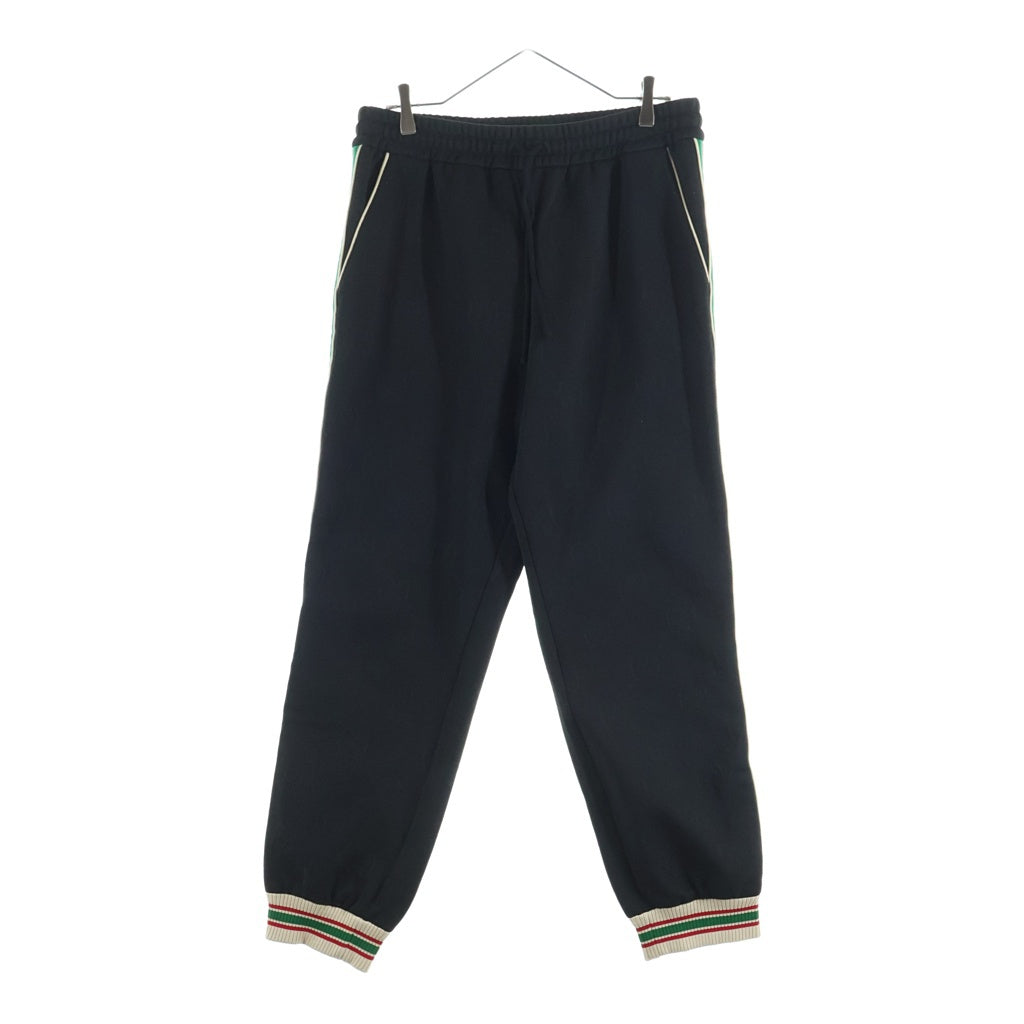 GUCCI(グッチ) 21AW GGジャガード ジョギングパンツ スウェットパンツ ブラック #L 663569