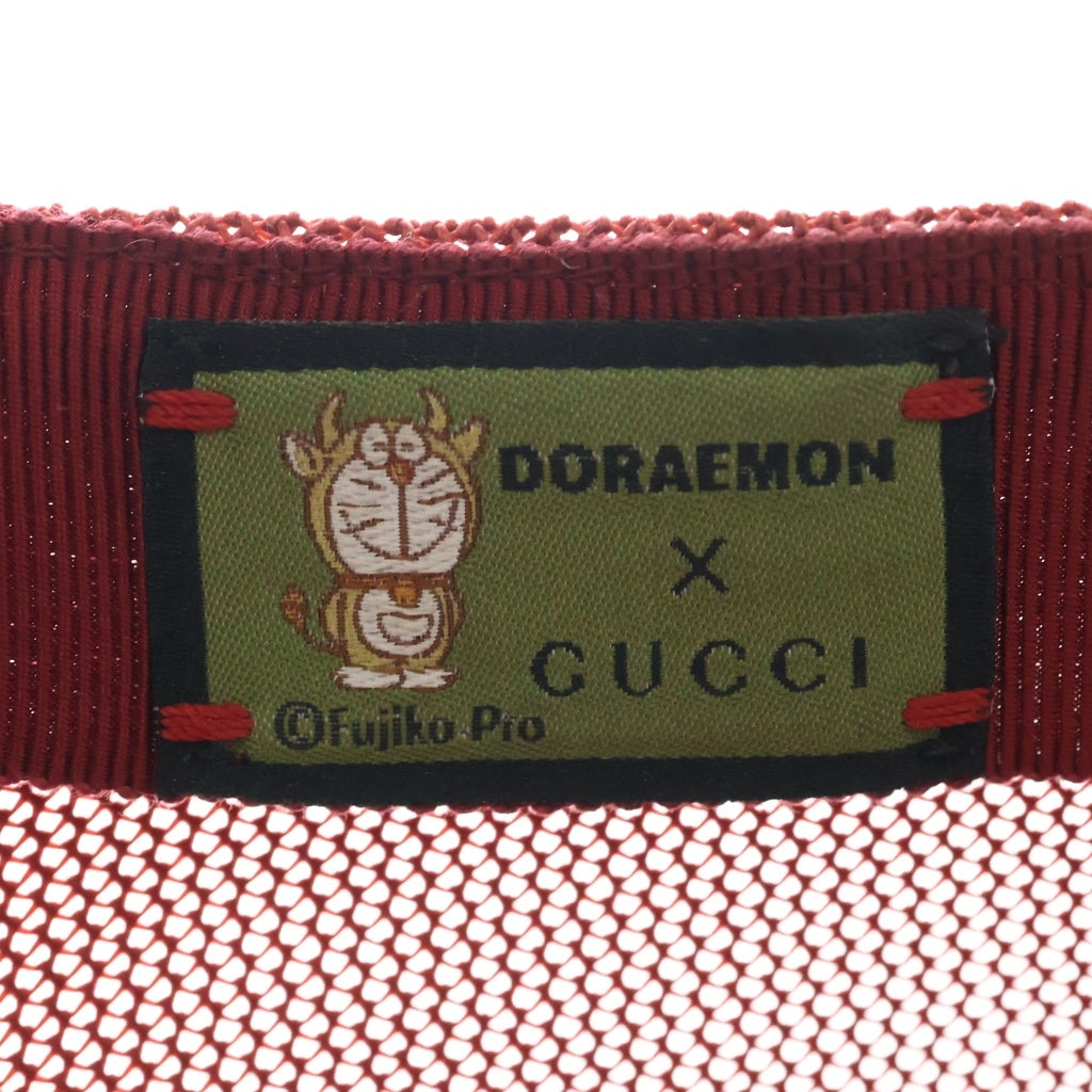 GUCCI(グッチ) グッチ×ドラえもん GGスプリーム キャップ ブラウン #XL 648845