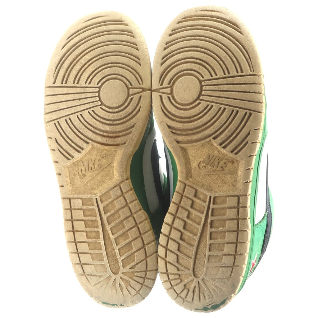NIKE(ナイキ) DUNK LOW PRO HEINEKEN 304292-302 ダンク ローカットスニーカー グリーン×レッド #27.5