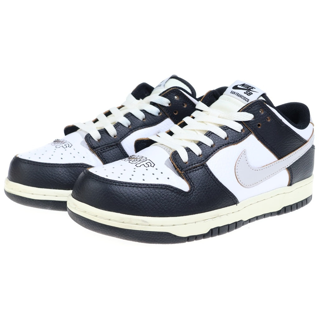 NIKE(ナイキ) ×HUF DUNK LOW OG QS SAN FRANCISCO ハフ クイックストライク サンフランシスコ ローカットスニーカー ブラック/ホワイト US8.5/26.5cm FD8775-001