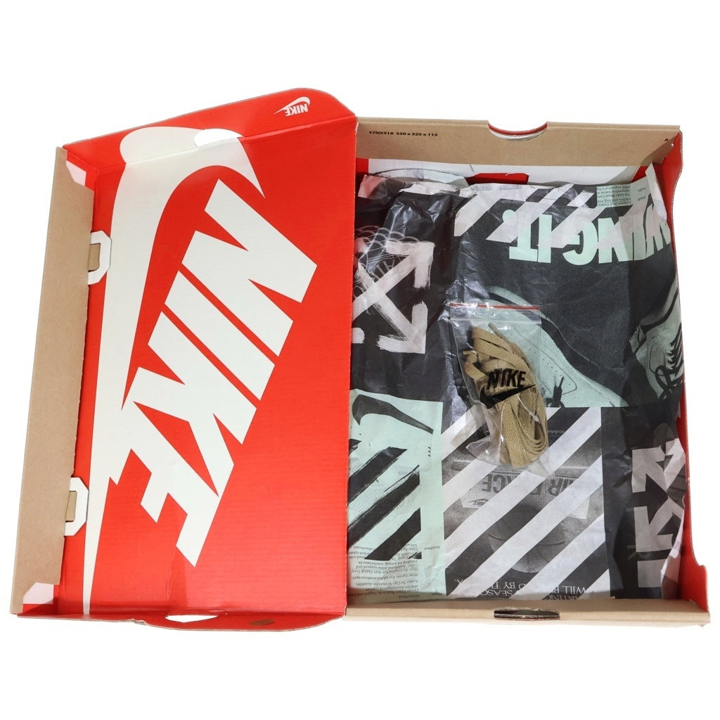 NIKE(ナイキ) ×OFF-WHITE AIR MAX 90 Desert Ore オフホワイト エアマックス デザート オレ ローカットスニーカー ベージュ US8/26cm AA7293-200