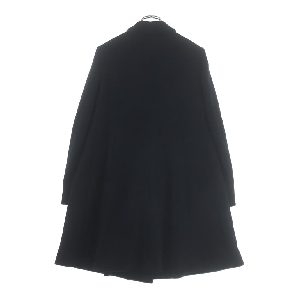 EMPORIO ARMANI(エンポリオアルマーニ) ウール ダブル チェスターコート ロングコート ブラック P2L10T P2602 レディース