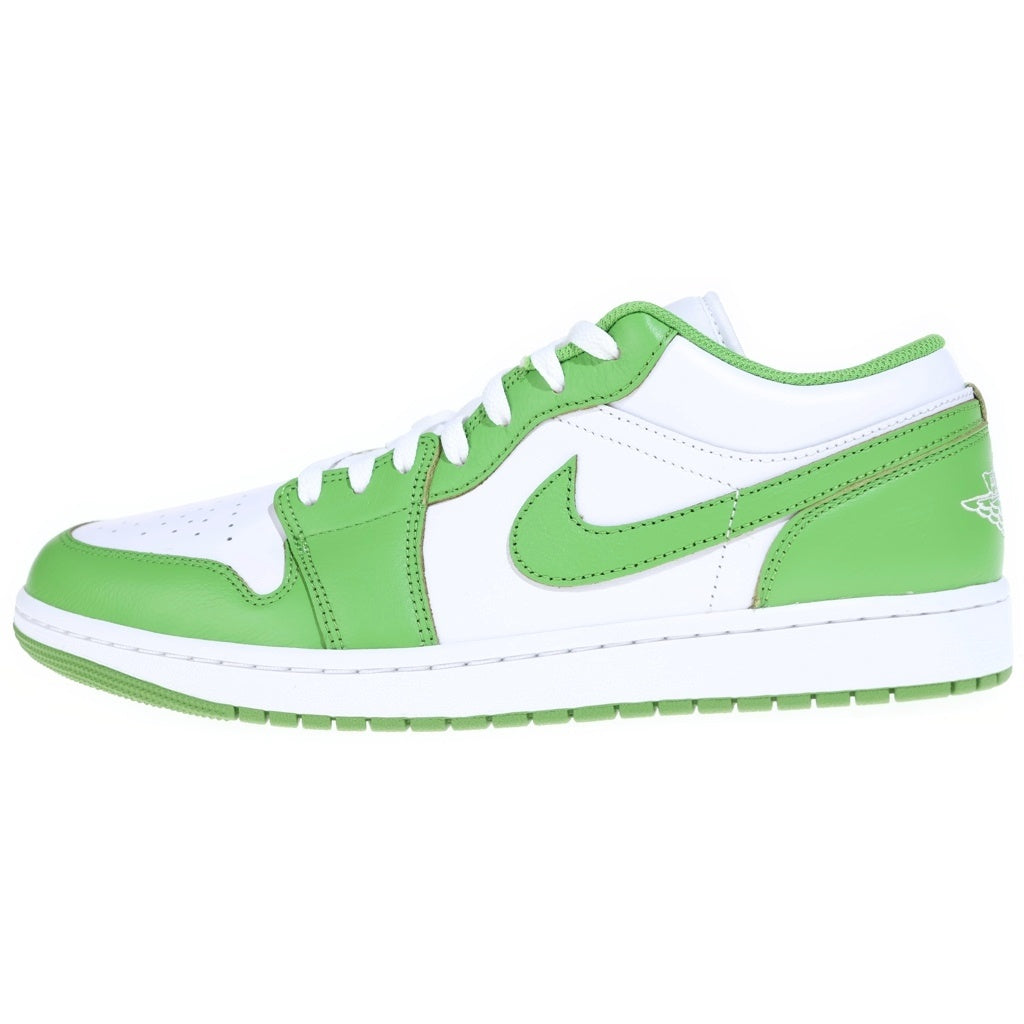 NIKE(ナイキ) AIR JORDAN 1 LOW エアジョーダンワン ローカットスニーカー シューズ US12/30cm ホワイト/グリーン