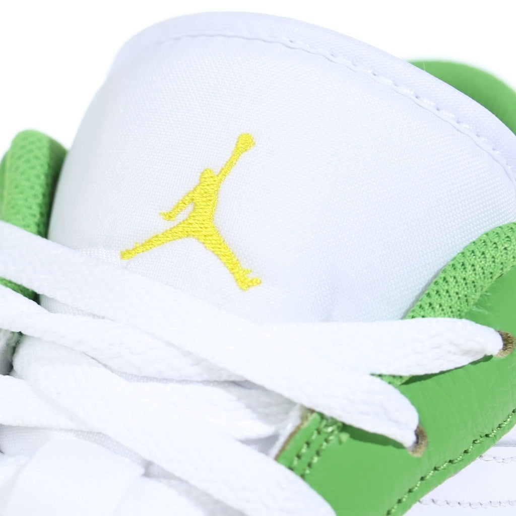 NIKE(ナイキ) AIR JORDAN 1 LOW エアジョーダンワン ローカットスニーカー シューズ US12/30cm ホワイト/グリーン