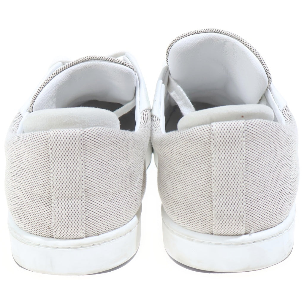 HERMES(エルメス) ローカットスニーカー キッド Hシグネチャー ベージュ×ホワイト #39 レディース
