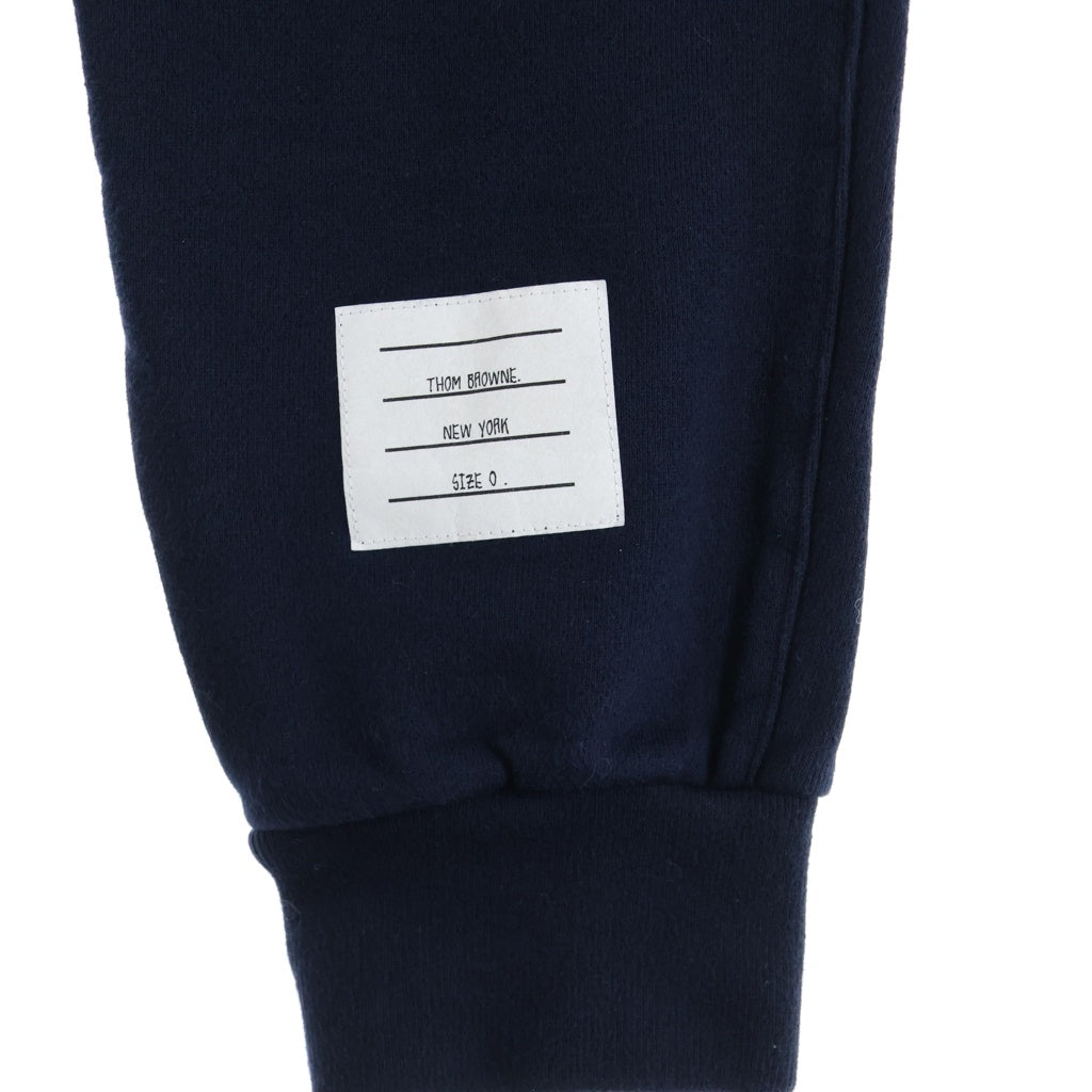 THOM BROWNE(トムブラウン) 4-Bar Sweatpants スウェット ジョガー ロングパンツ コットンネイビー MJQ008A-06910-415 レディース