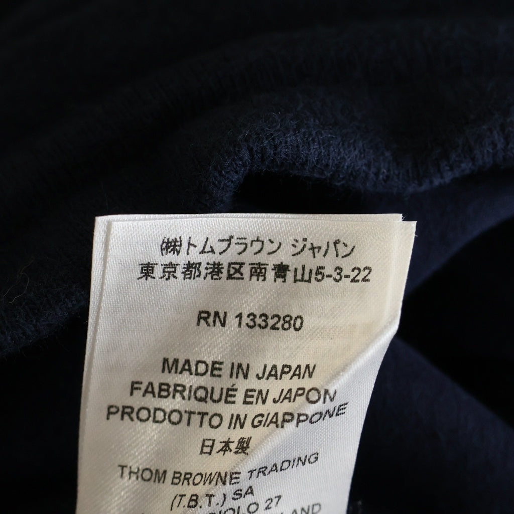 THOM BROWNE(トムブラウン) 4-Bar Sweatpants スウェット ジョガー ロングパンツ コットンネイビー MJQ008A-06910-415 レディース