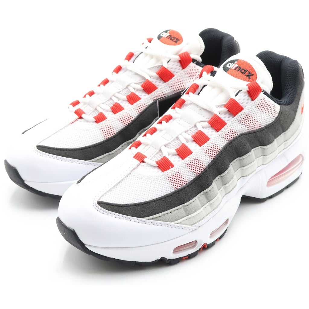 NIKE(ナイキ) エアマックススニーカーシューズ ホワイト×レッド #25.5 IB7862-100