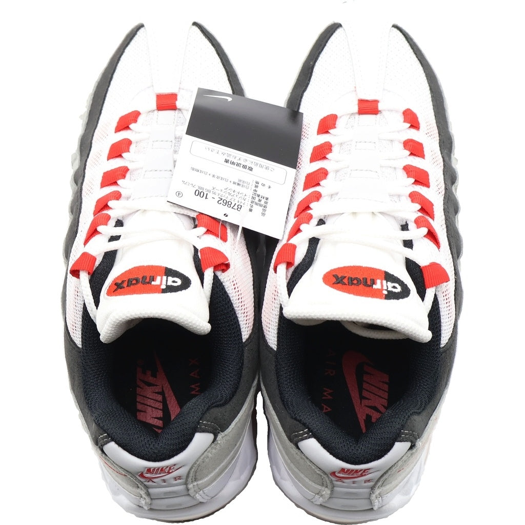 NIKE(ナイキ) エアマックススニーカーシューズ ホワイト×レッド #25.5 IB7862-100