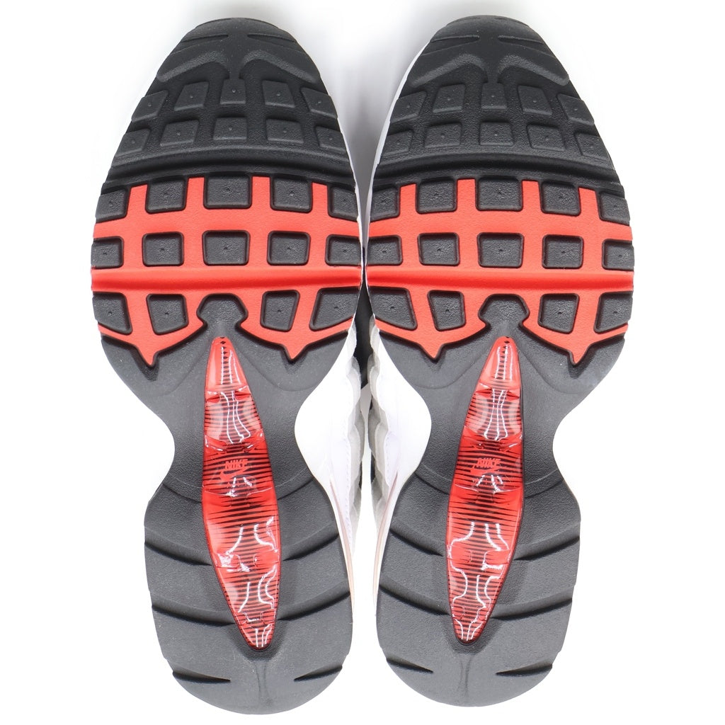 NIKE(ナイキ) エアマックススニーカーシューズ ホワイト×レッド #25.5 IB7862-100