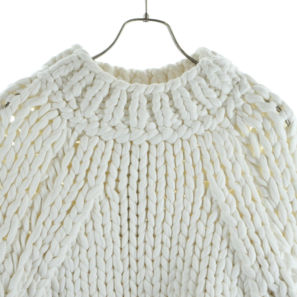 MM6 Maison Margiela(エムエムシックスメゾンマルジェラ) ニットプルオーバー ホワイト #S レディース