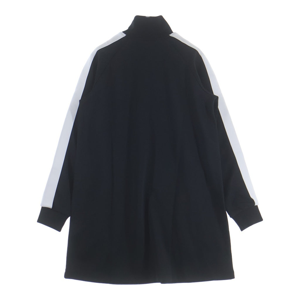 KENZO(ケンゾー) 24SS Boke Flower 2.0 エンブロイダリー トラックジャケット ジャージ ワンピース ロゴ ハーフジップ ブラック FE52RO7494IE レディース