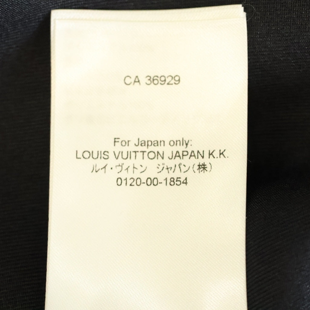 LOUIS VUITTON(ルイヴィトン) モノグラム ロングワンピース ドレス ポリエステル ブラック RW242WW P89 FRDS12 レディース